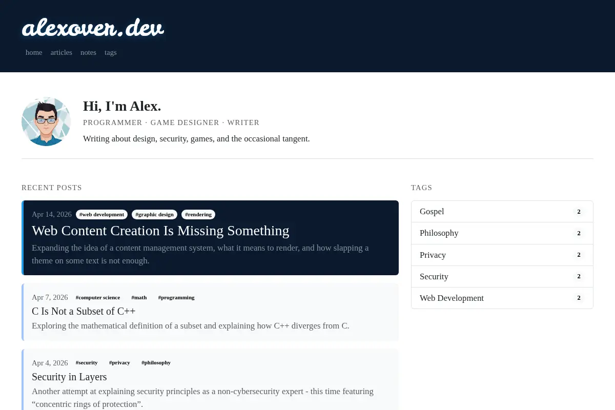 alexover.dev