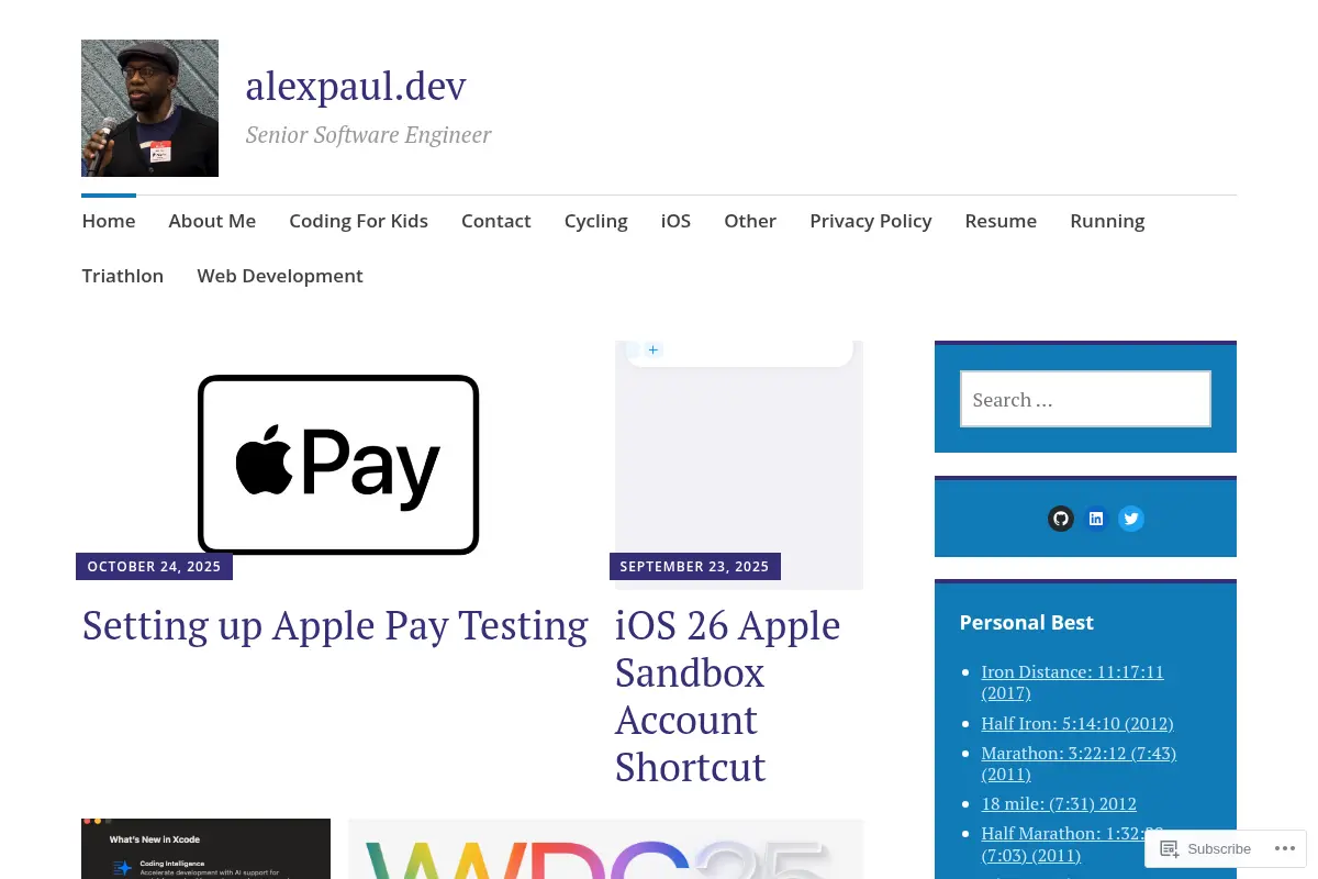 Alex Paul – Senior Software Engineer