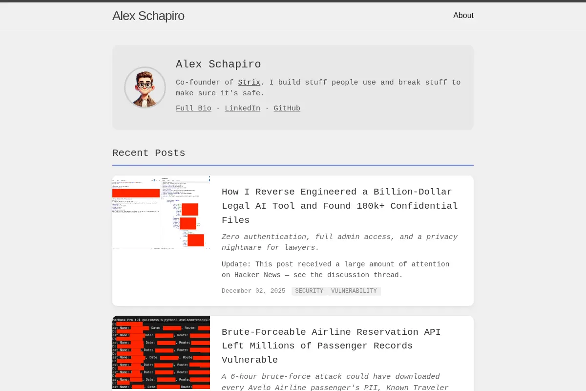 Alex Schapiro