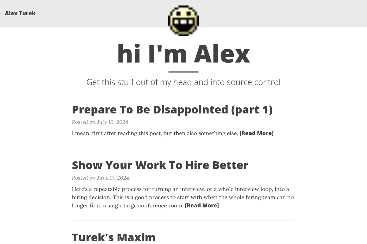 hi I'm Alex