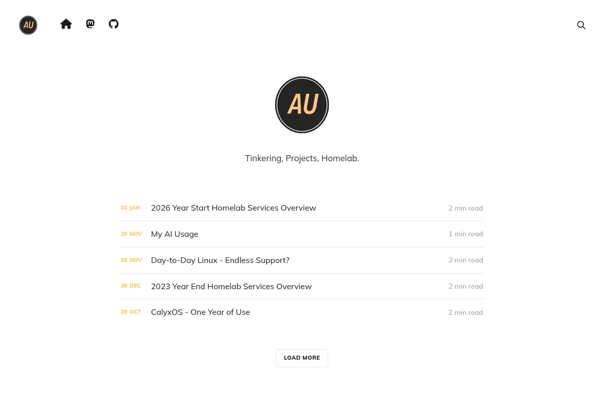 Alex's Homelab Blog