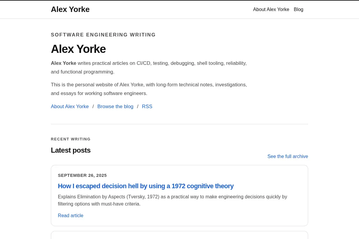 Alex Yorke