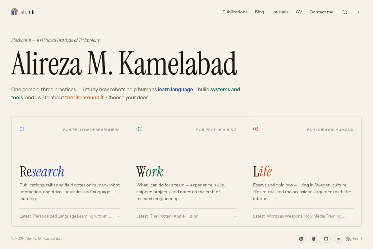 Alireza M. Kamelabad