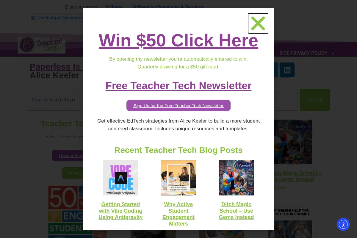 Alice Keeler's Teacher Tech Blog