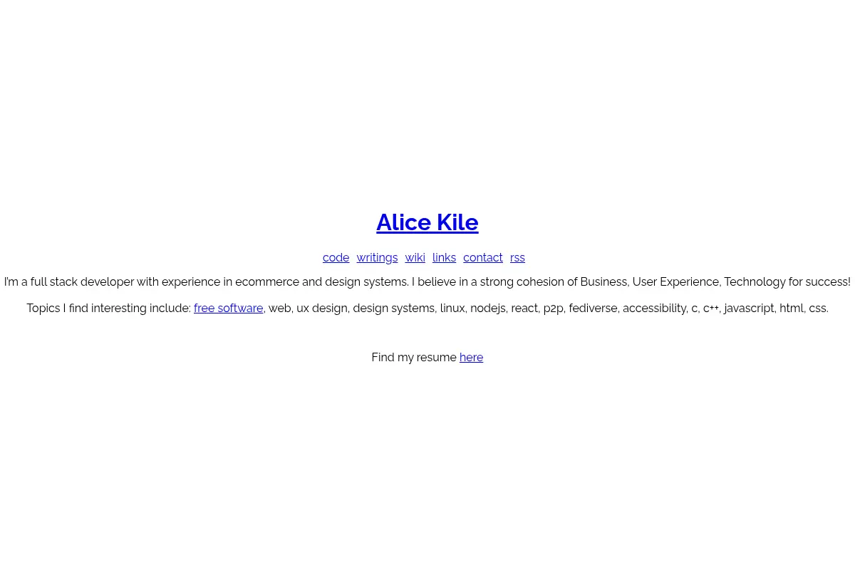 Alice Kile