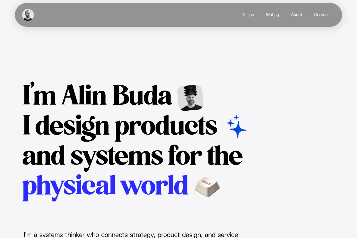 Alin Buda - Design + AI