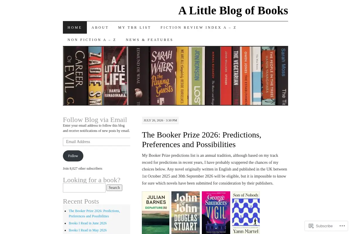 A Little Blog of Books