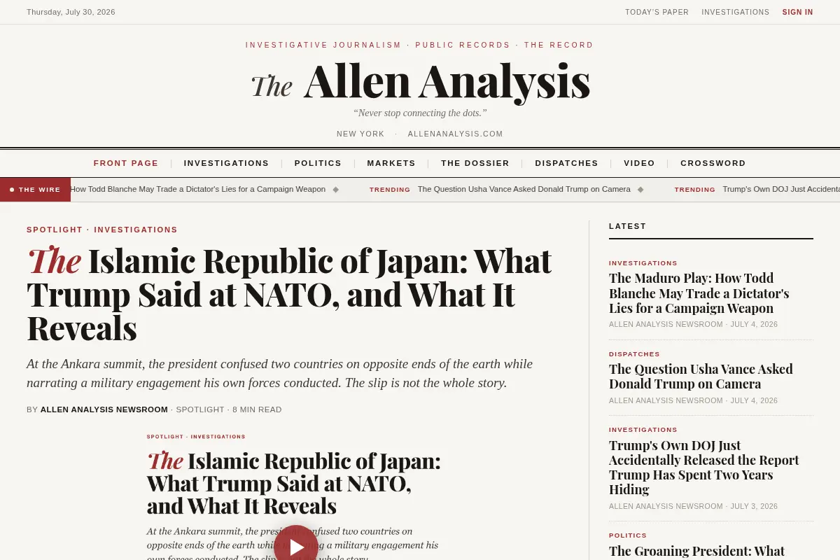 The Allen Analysis