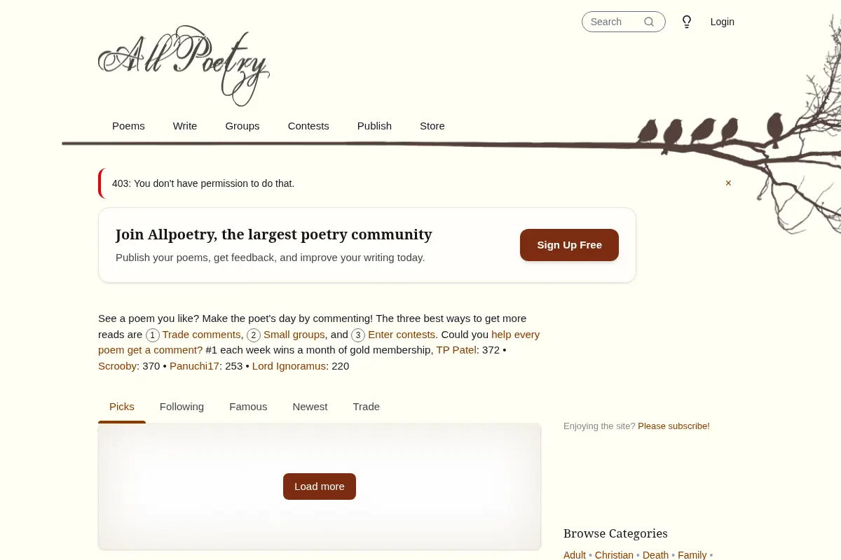 Allpoetry