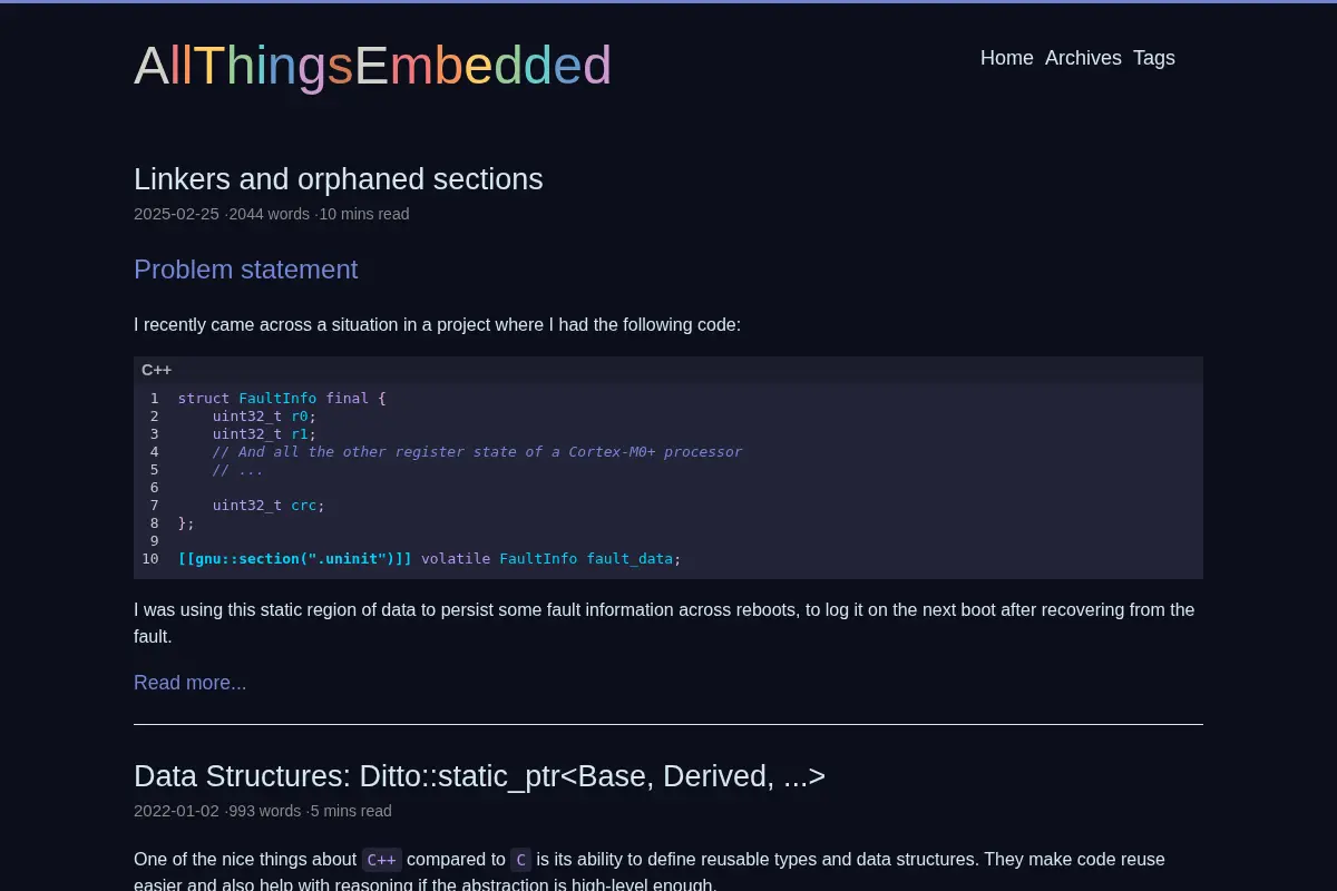 AllThingsEmbedded