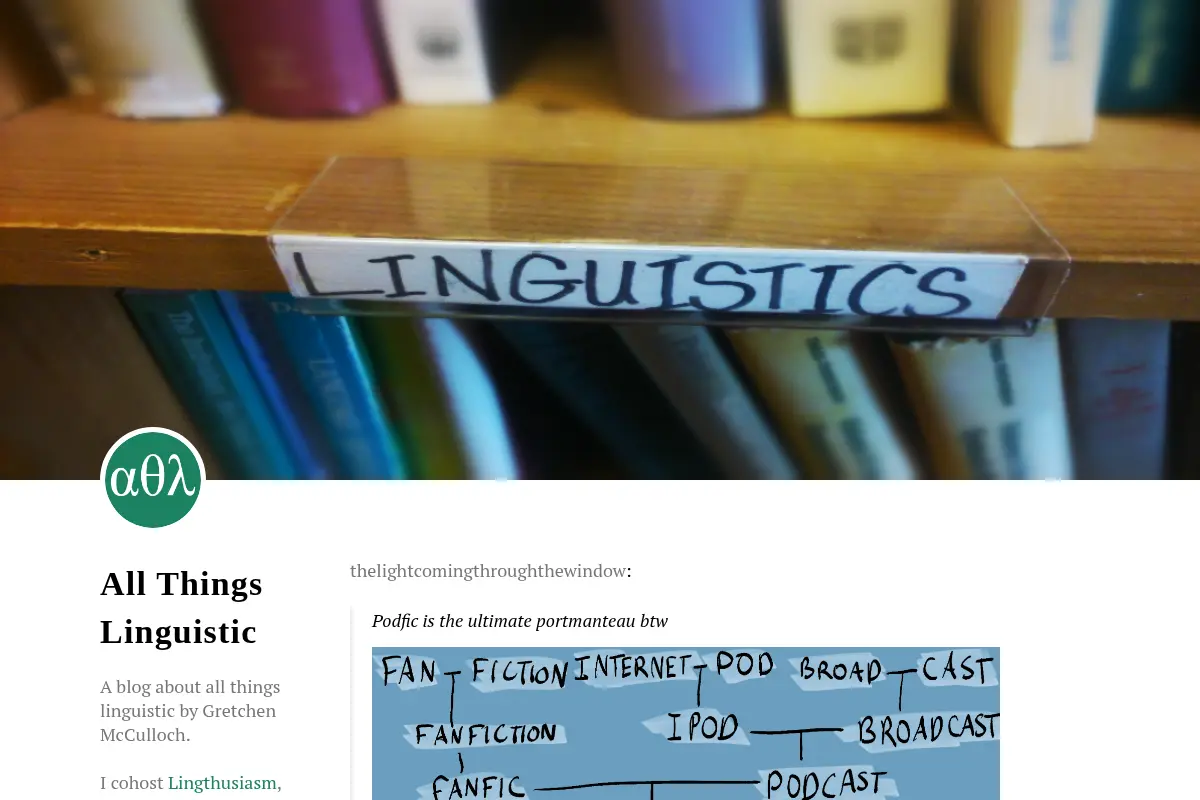 All Things Linguistic