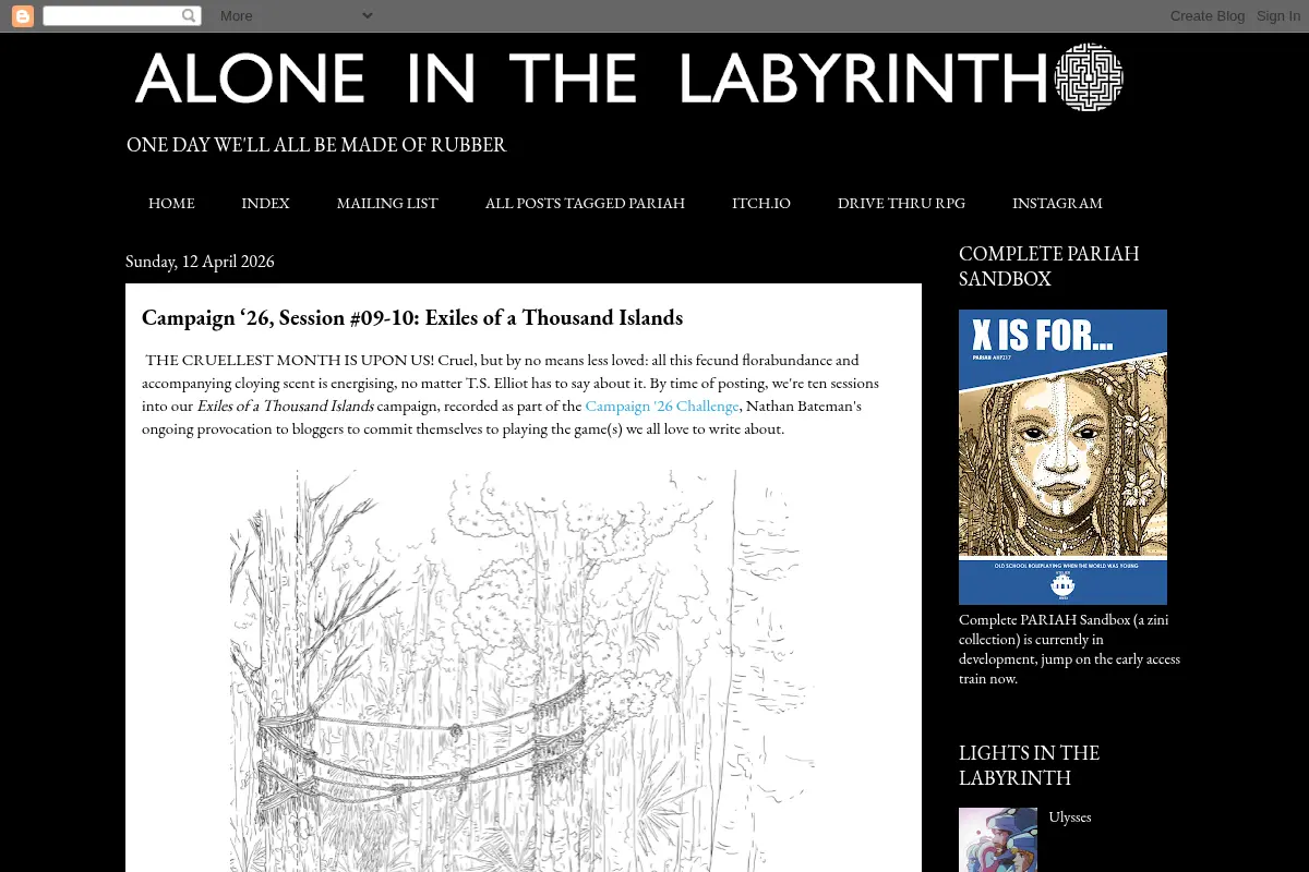 Alone in the Labyrinth