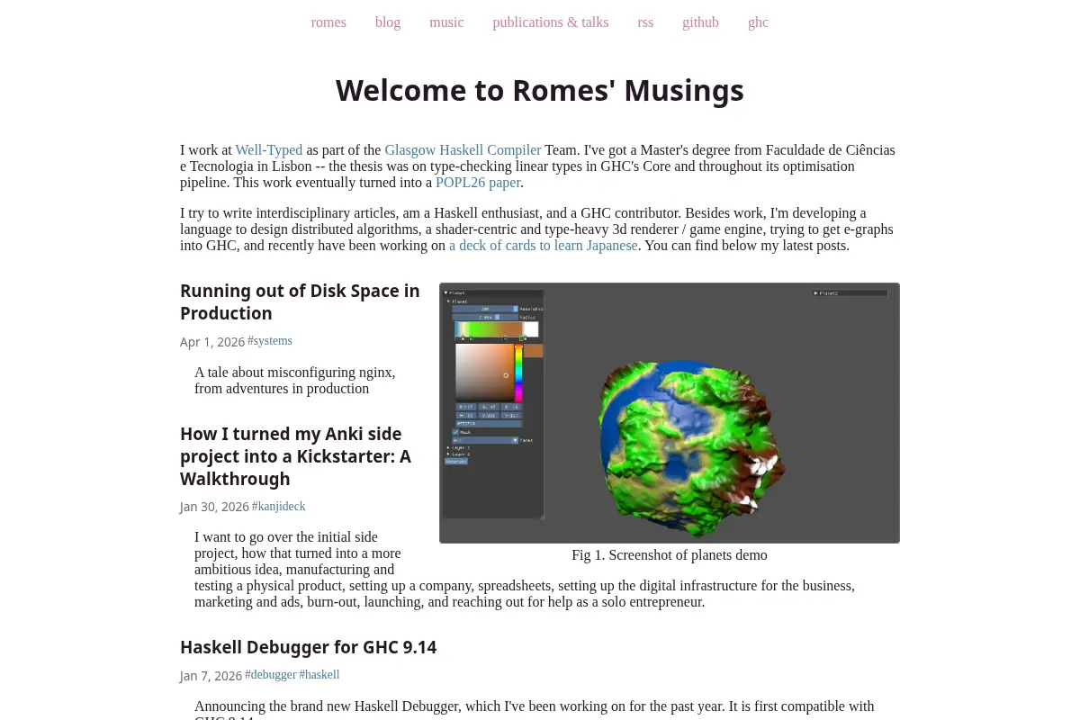 Romes' Musings