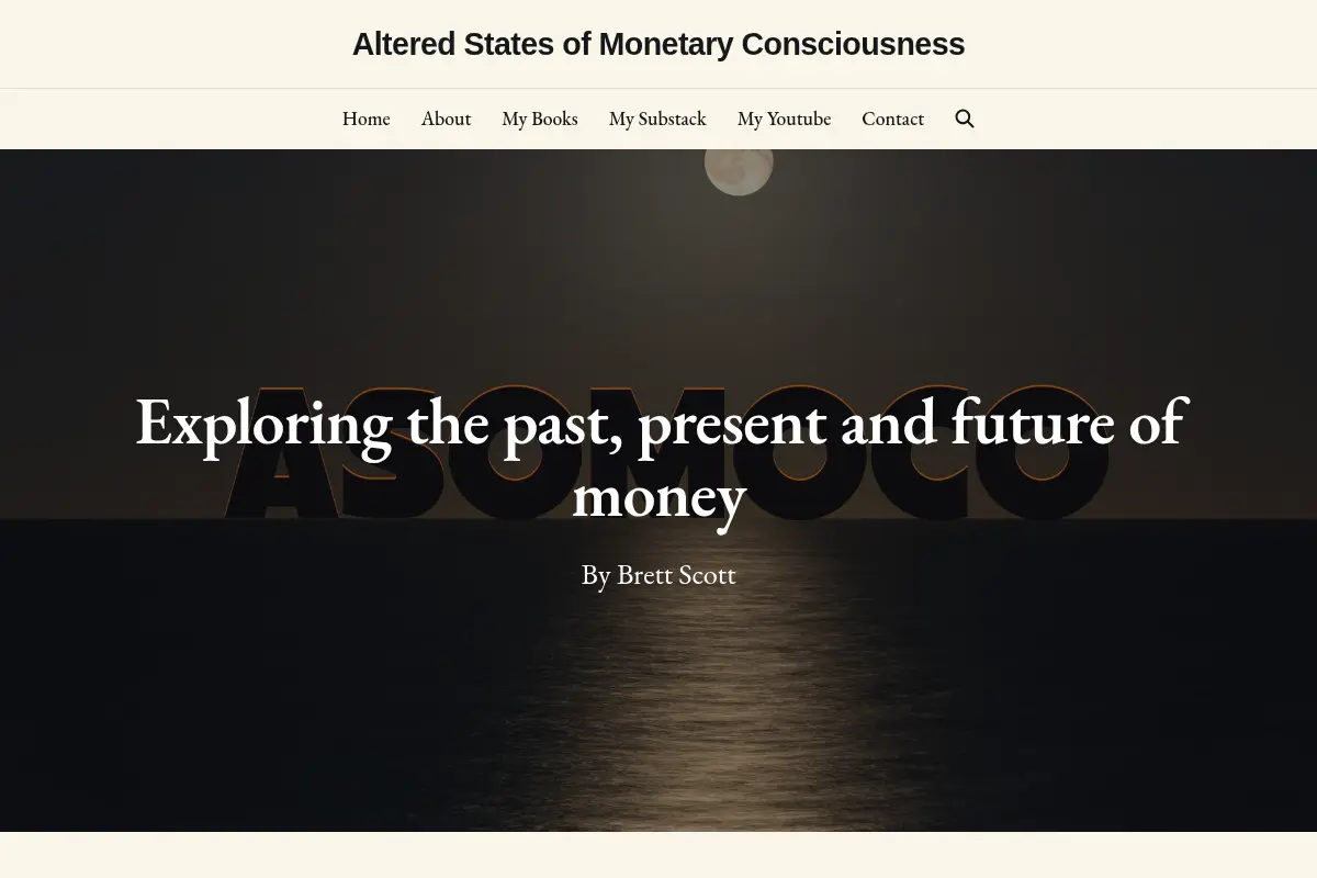 Brett Scott's Altered States of Monetary Consciousness