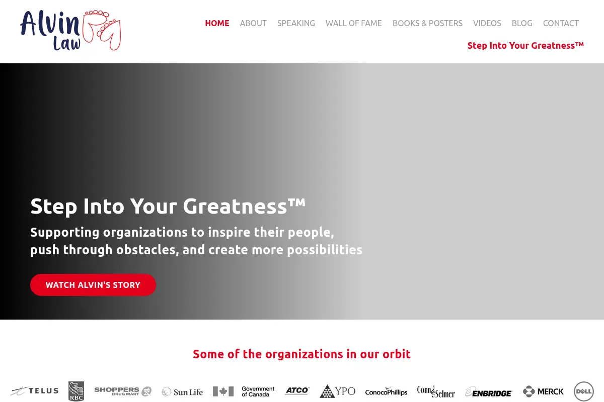 Alvin Law | Step Into Your Greatness