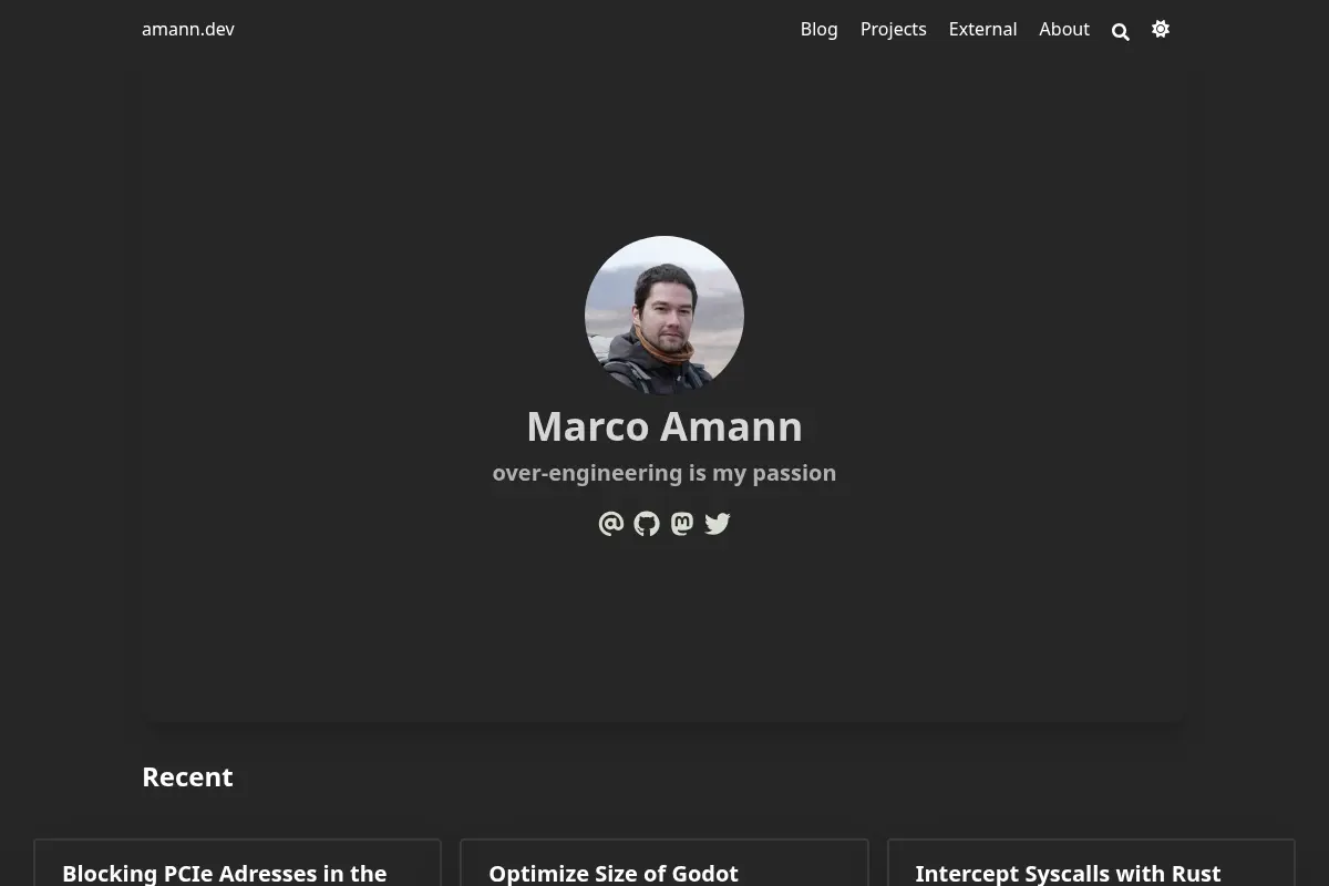 amann.dev