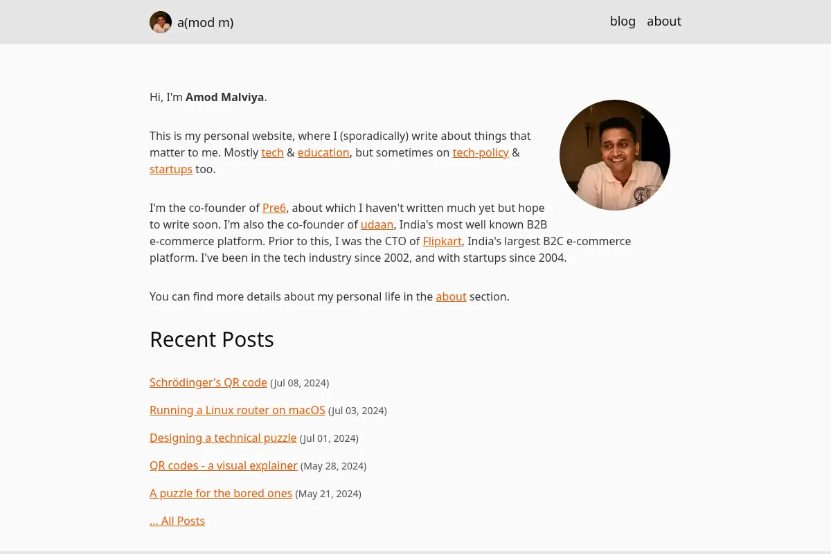 Amod Malviya | a(mod m)