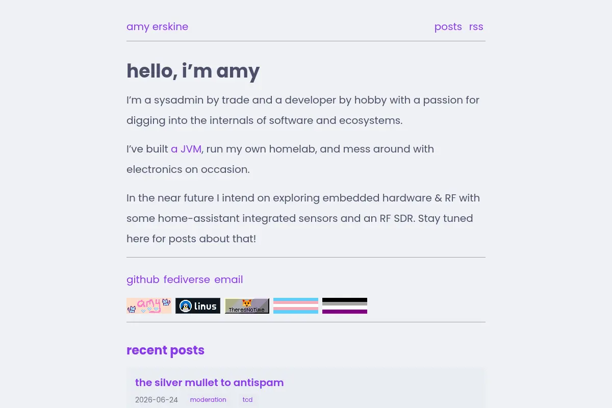 amy's blog
