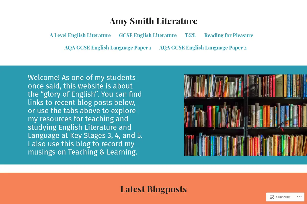 Amy Smith Literature