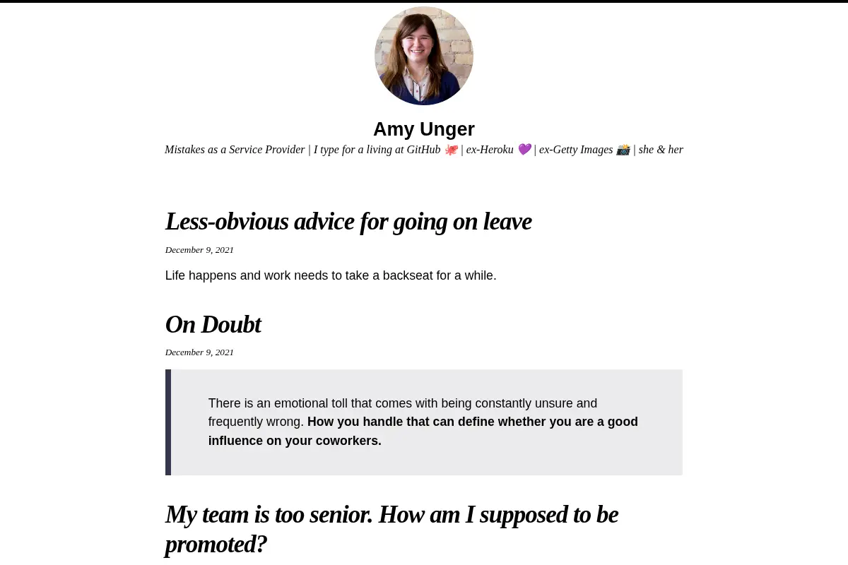 Amy Unger
