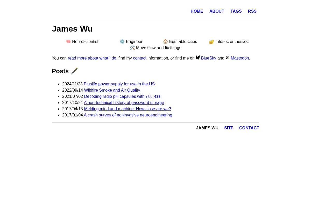 James Wu | Analogist