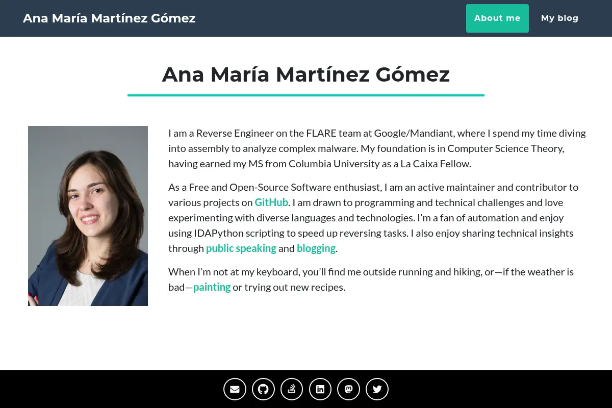 Ana María Martínez Gómez