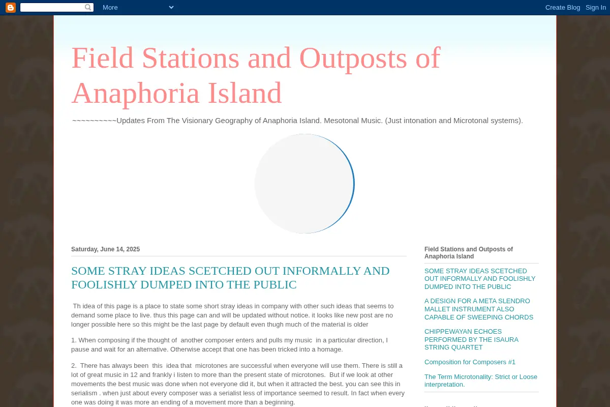 Field Stations and Outposts of Anaphoria Island