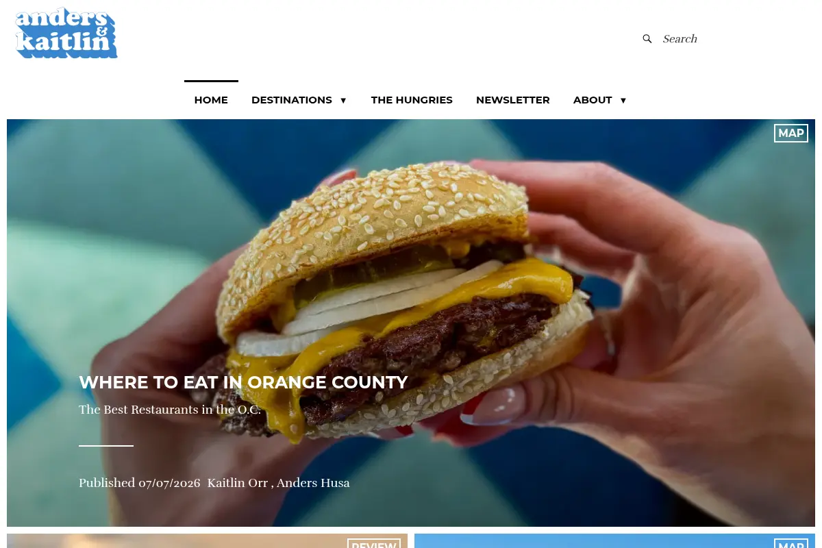 Anders & Kaitlin - Travel Guides and Restaurant Reviews