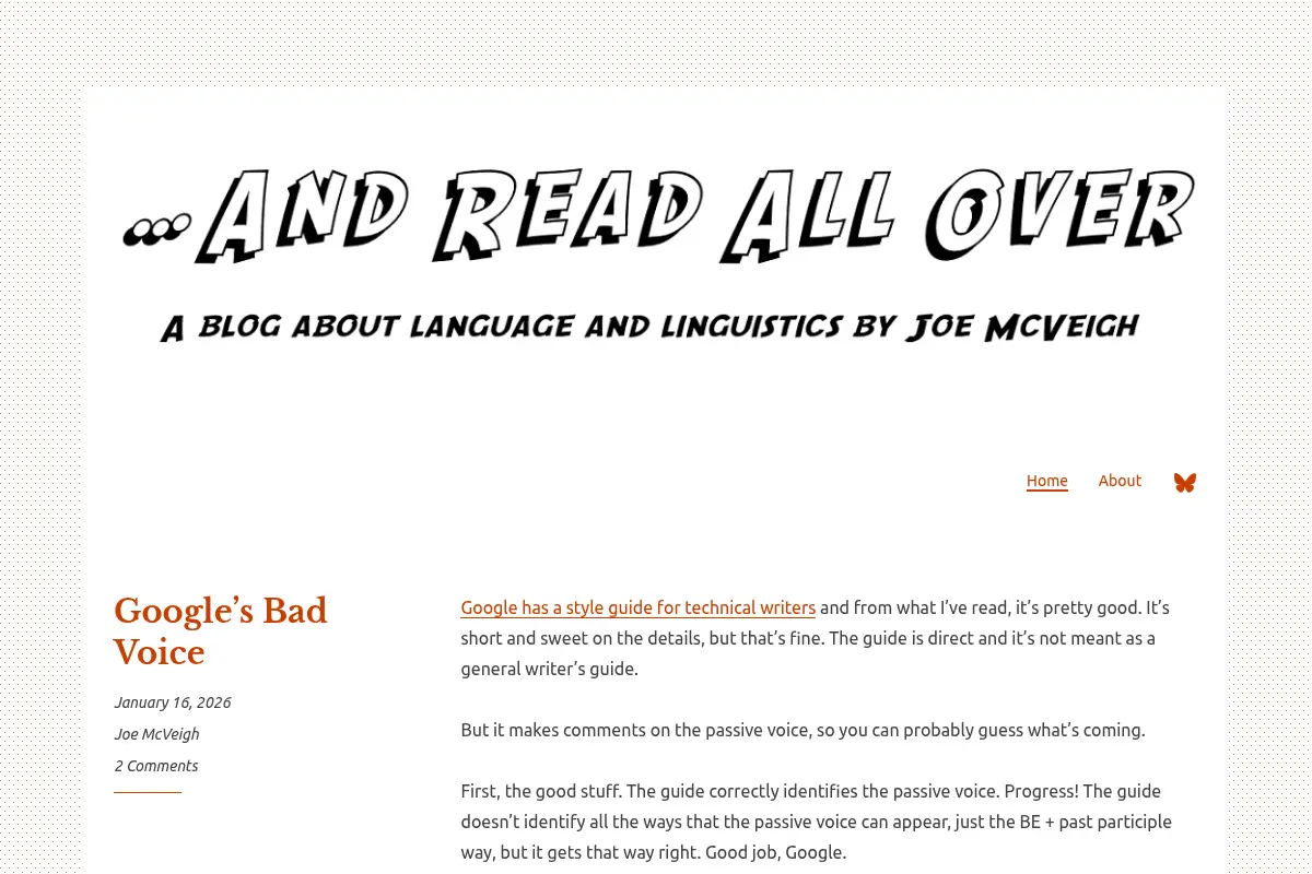 …And Read All Over