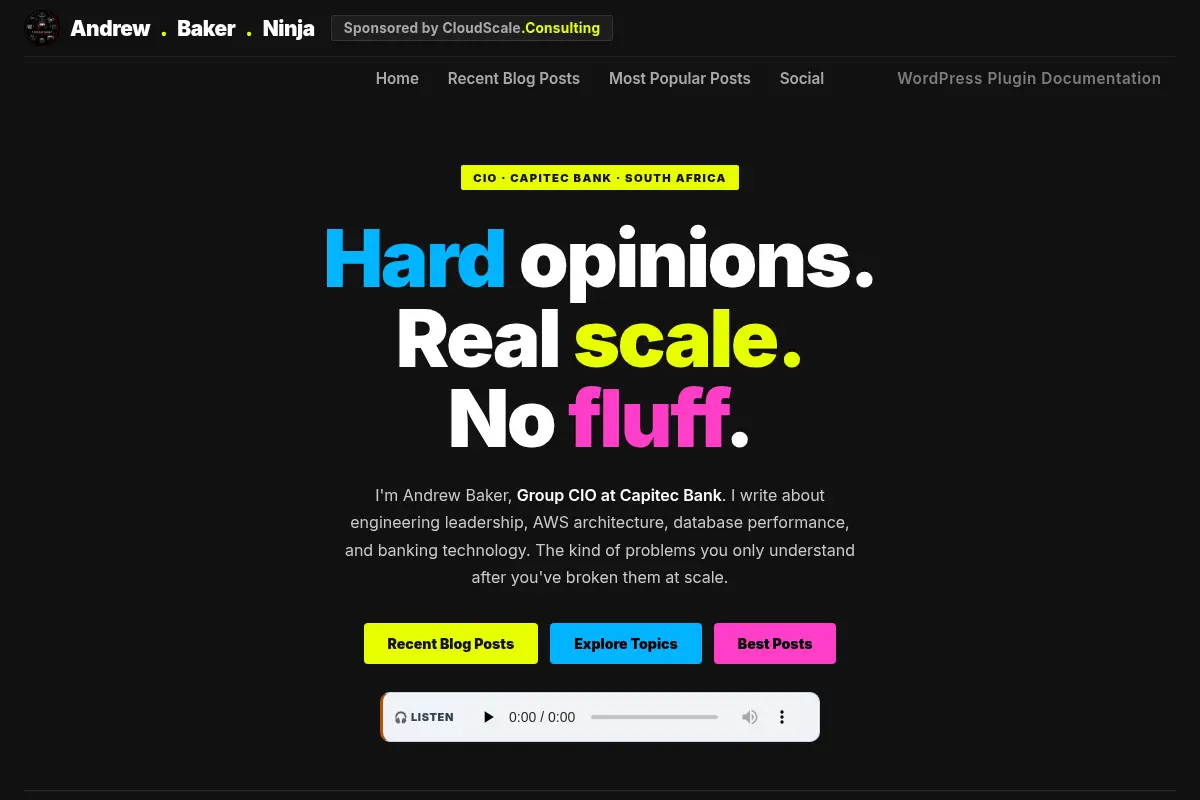 Andrew Baker's Tech Blog