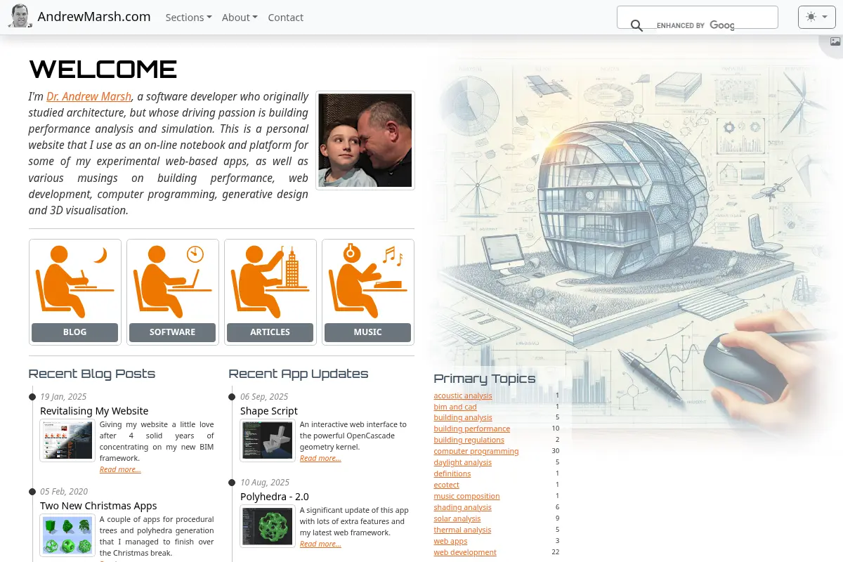 Andrew Marsh's Personal Site