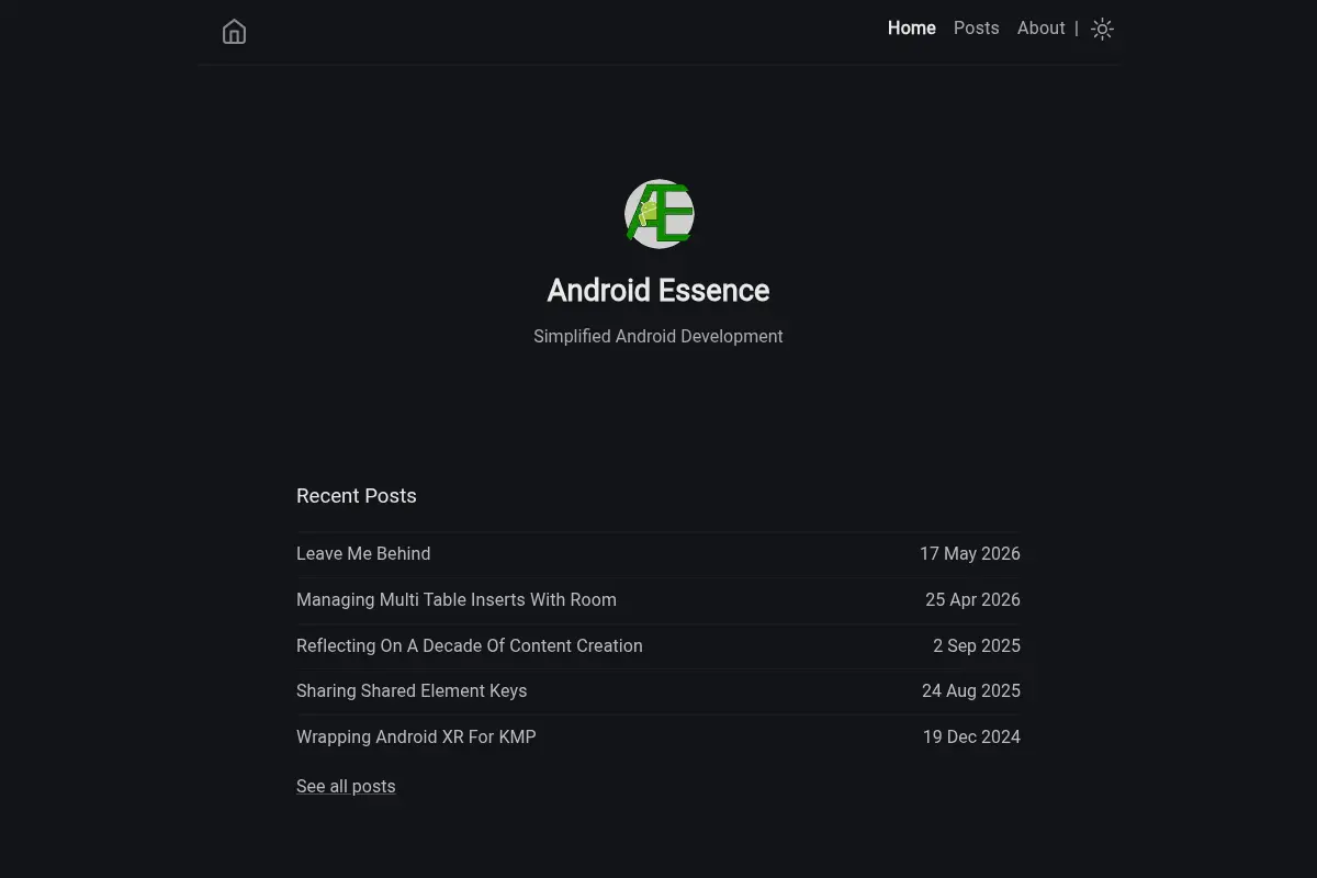 Android Essence