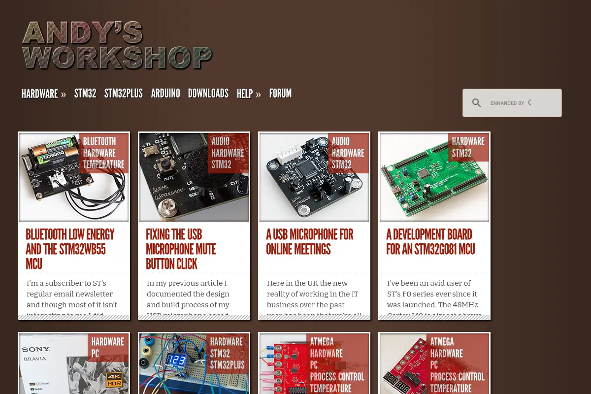 Andy's Workshop