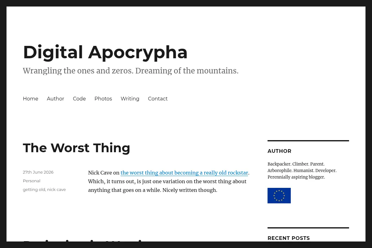 Digital Apocrypha