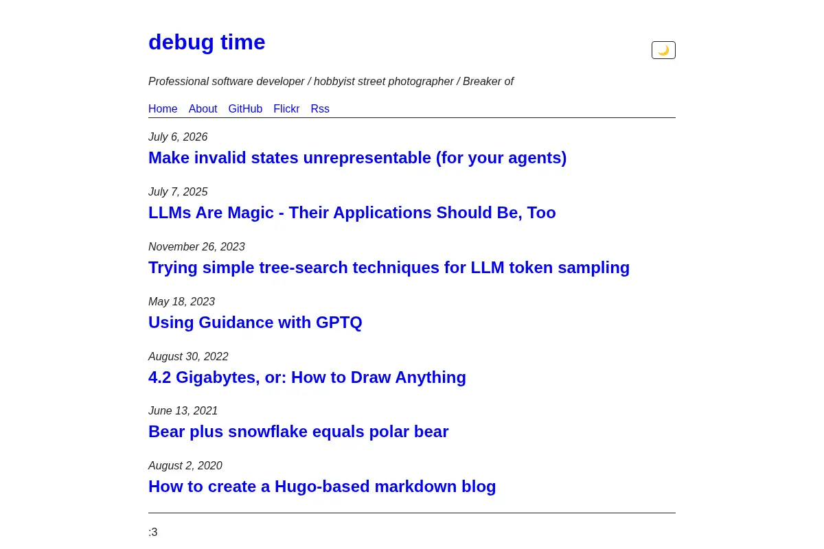 andy's page