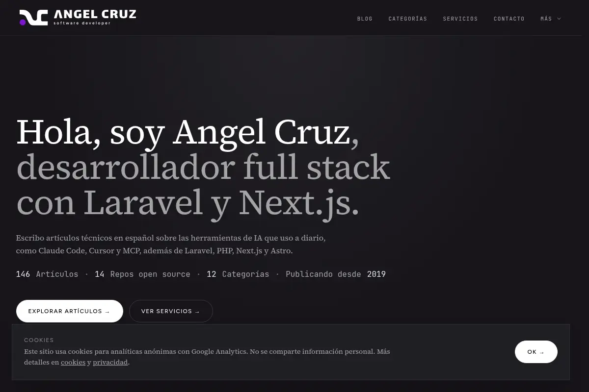 Angel Cruz · Software Developer