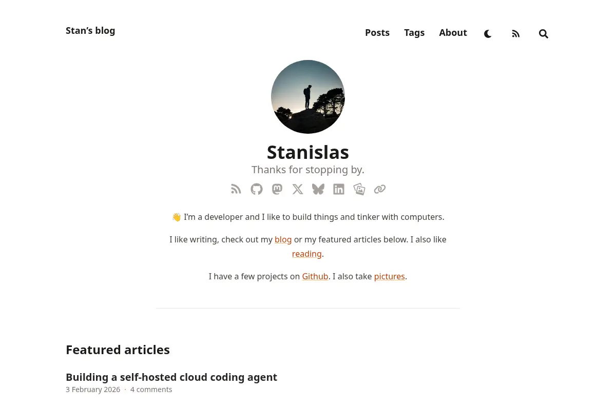 Stan's blog