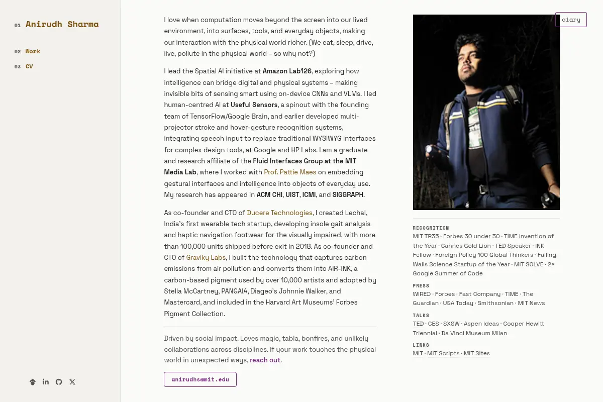 Anirudh Sharma — Inventor, Researcher, Engineer