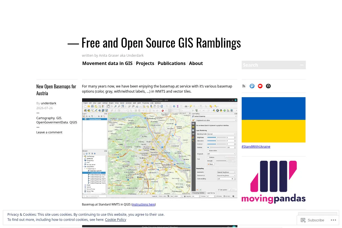 Free and Open Source GIS Ramblings