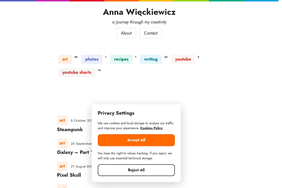 Anna Więckiewicz – a journey through my creativity