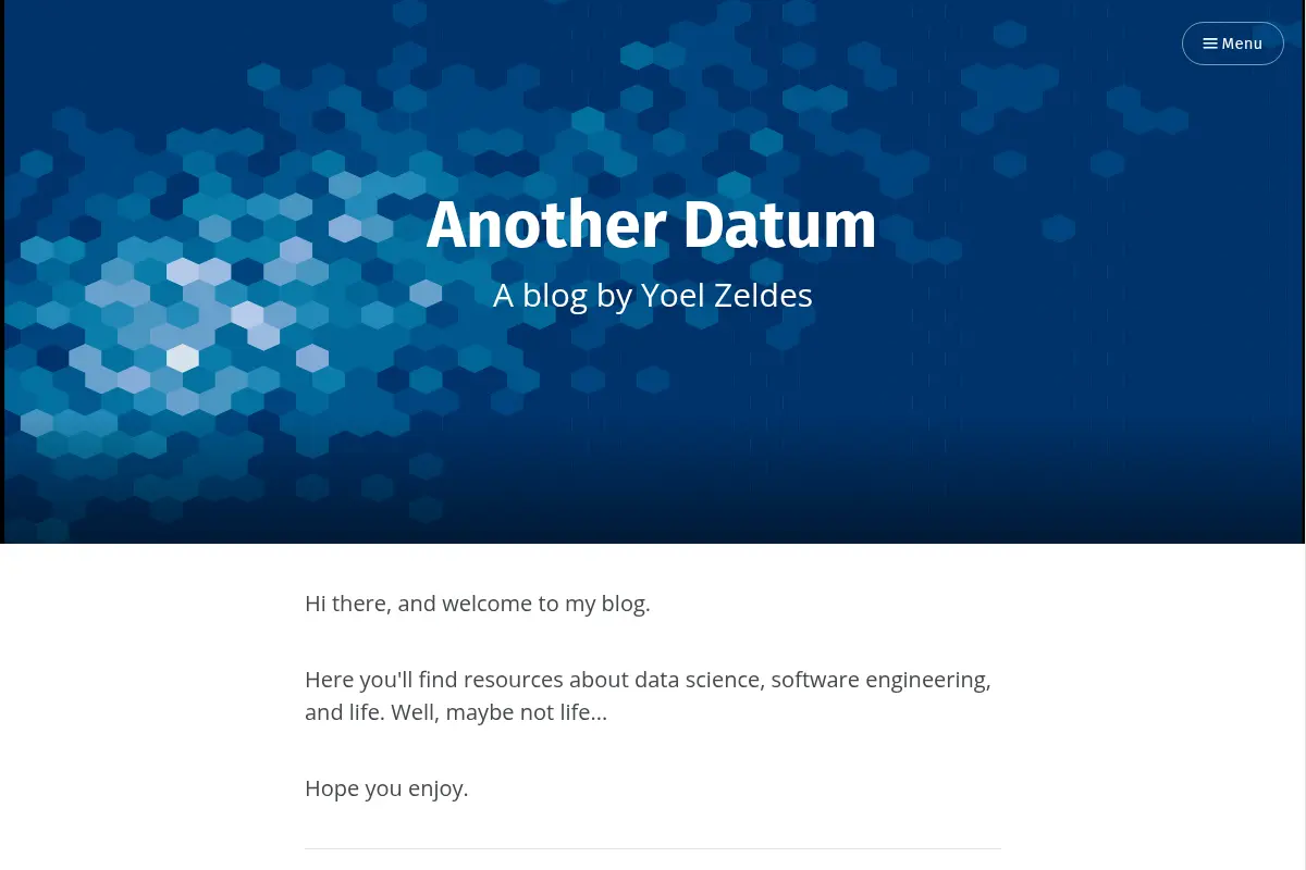 Another Datum