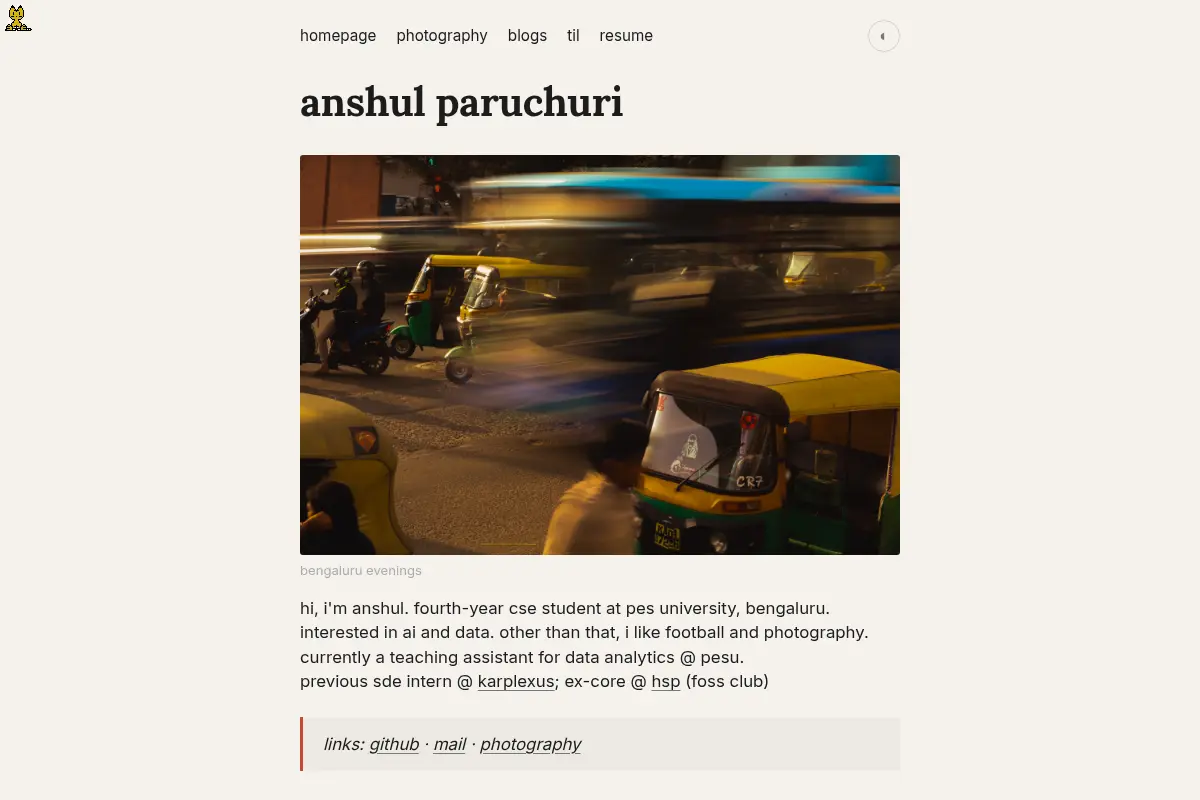 Anshul Paruchuri