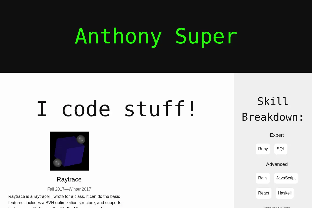 Anthony Super