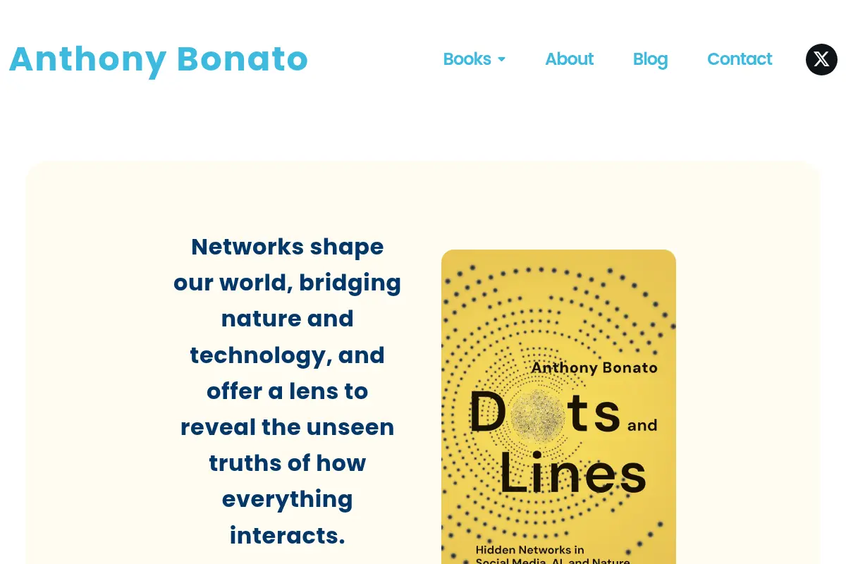 Anthony Bonato: Mathematician and Author