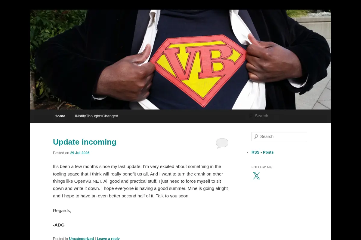 Anthony's blog