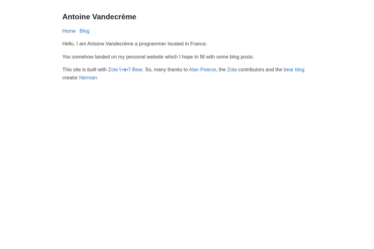 Antoine Vandecrème
