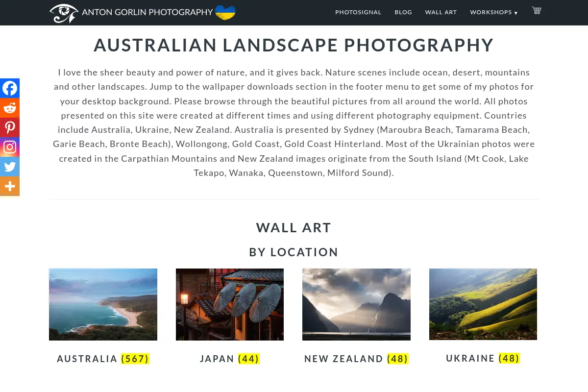 Anton Gorlin Landscape Photography