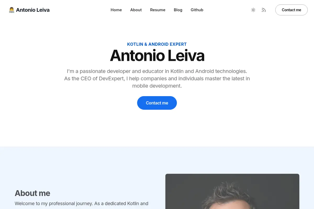 Antonio Leiva - Kotlin & Android Expert