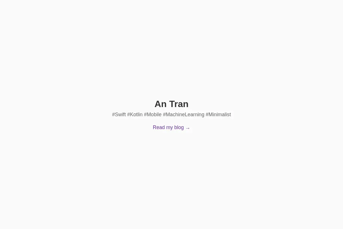 An Tran