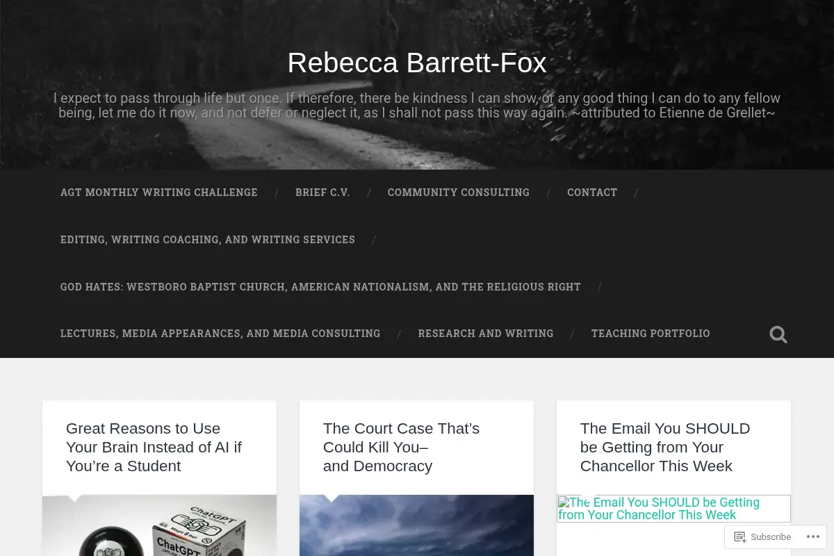 Rebecca Barrett-Fox